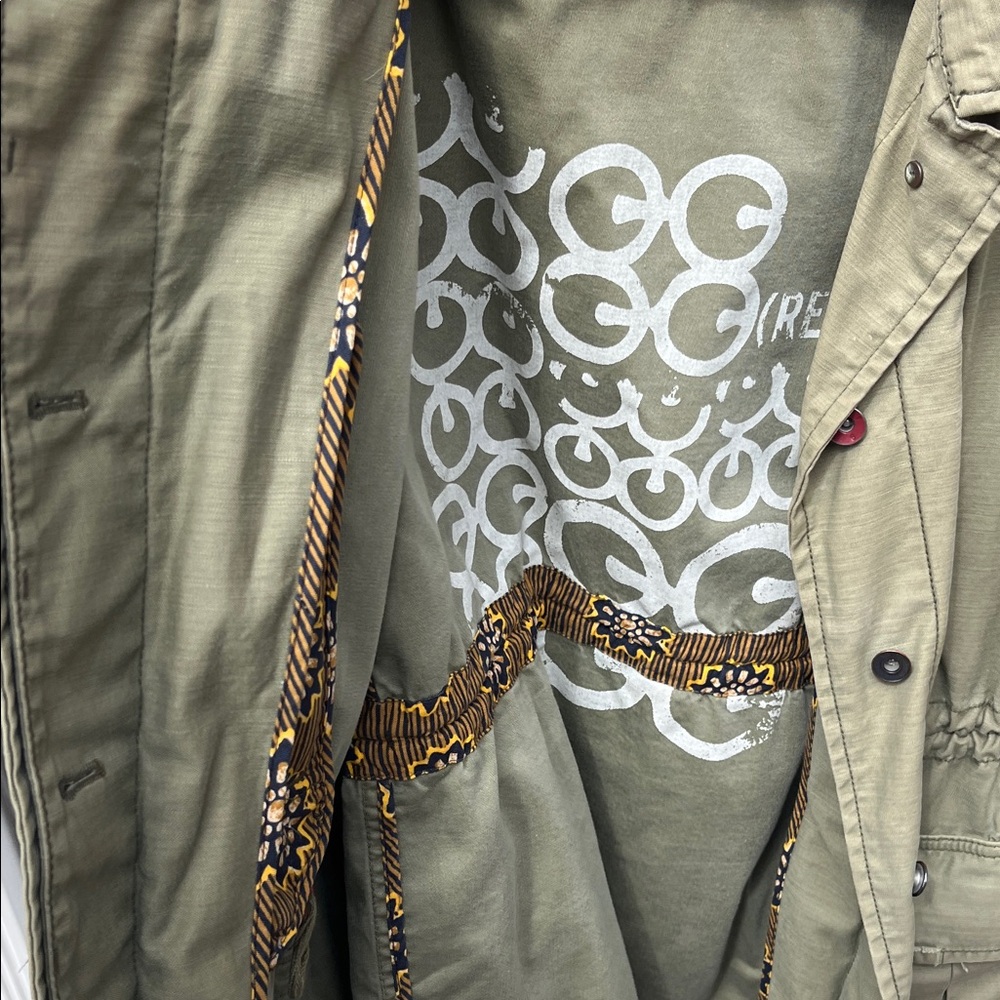 GAP Olive Green Military Field Jacket - Picture 3 of 6